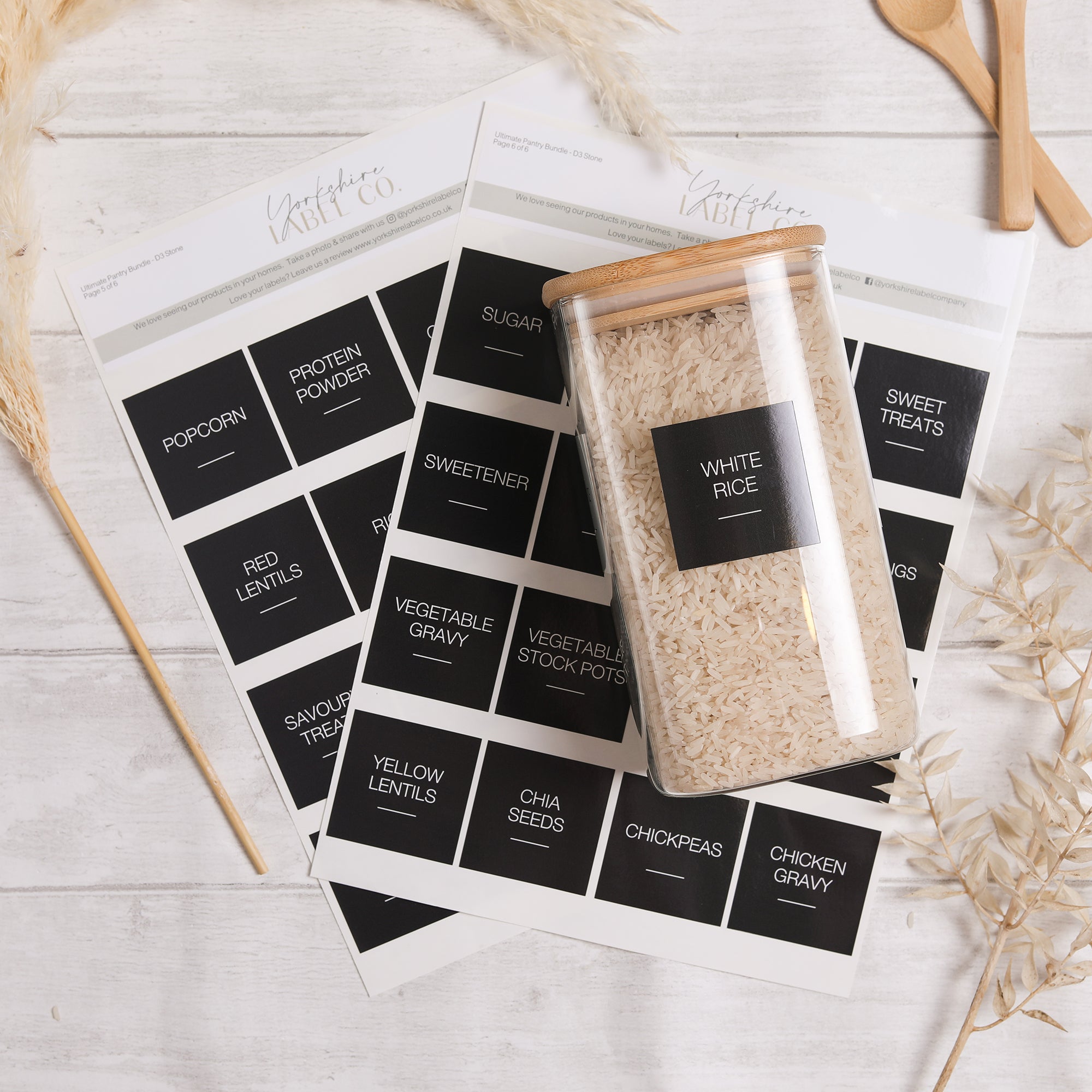 Micro Label Design Custom Minimal Label (DESIGN 3) – Yorkshire Label Company