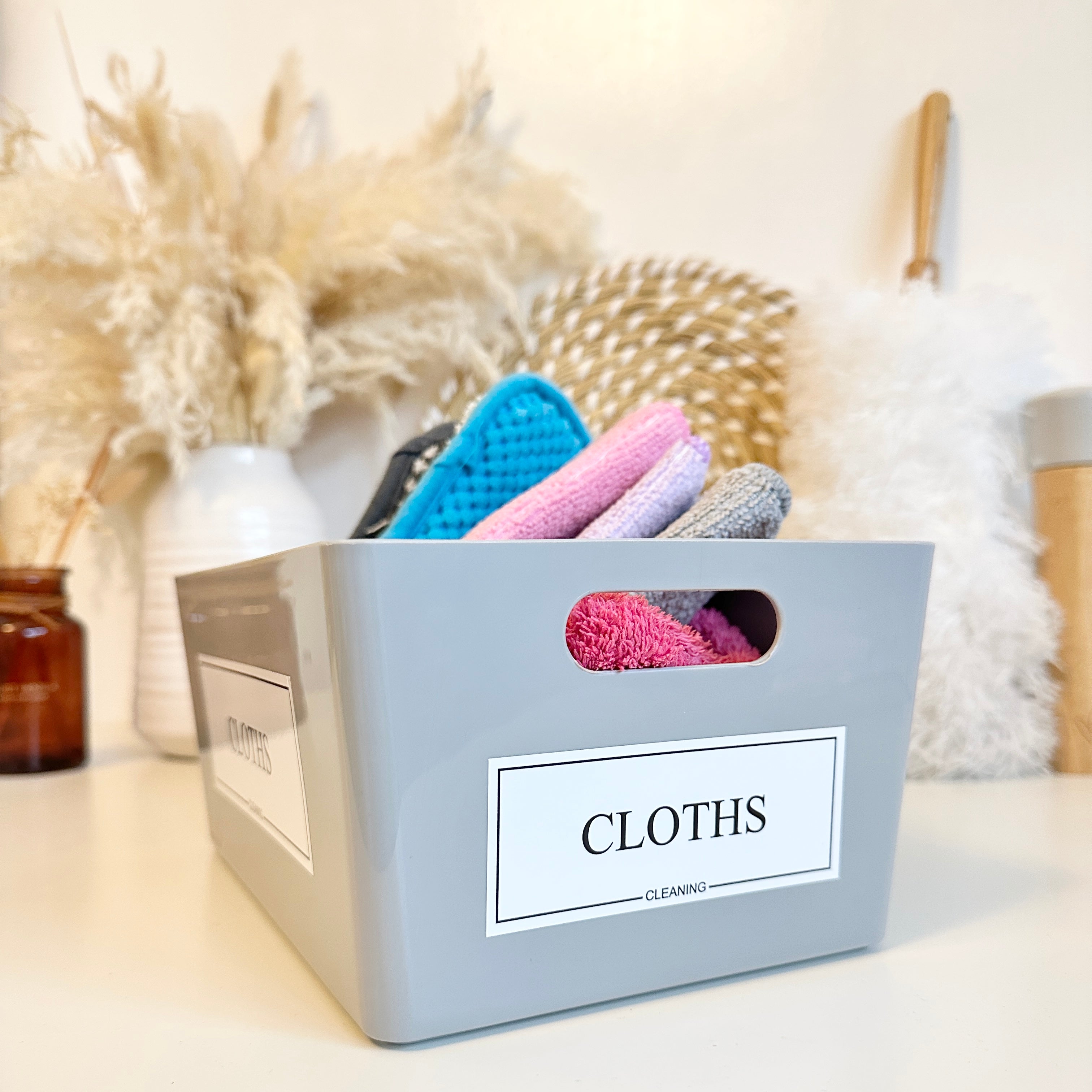 Collection Box Label Picture Personalised Storage Box Labels - 3 Sizes | Design 1 – Yorkshire Label ...